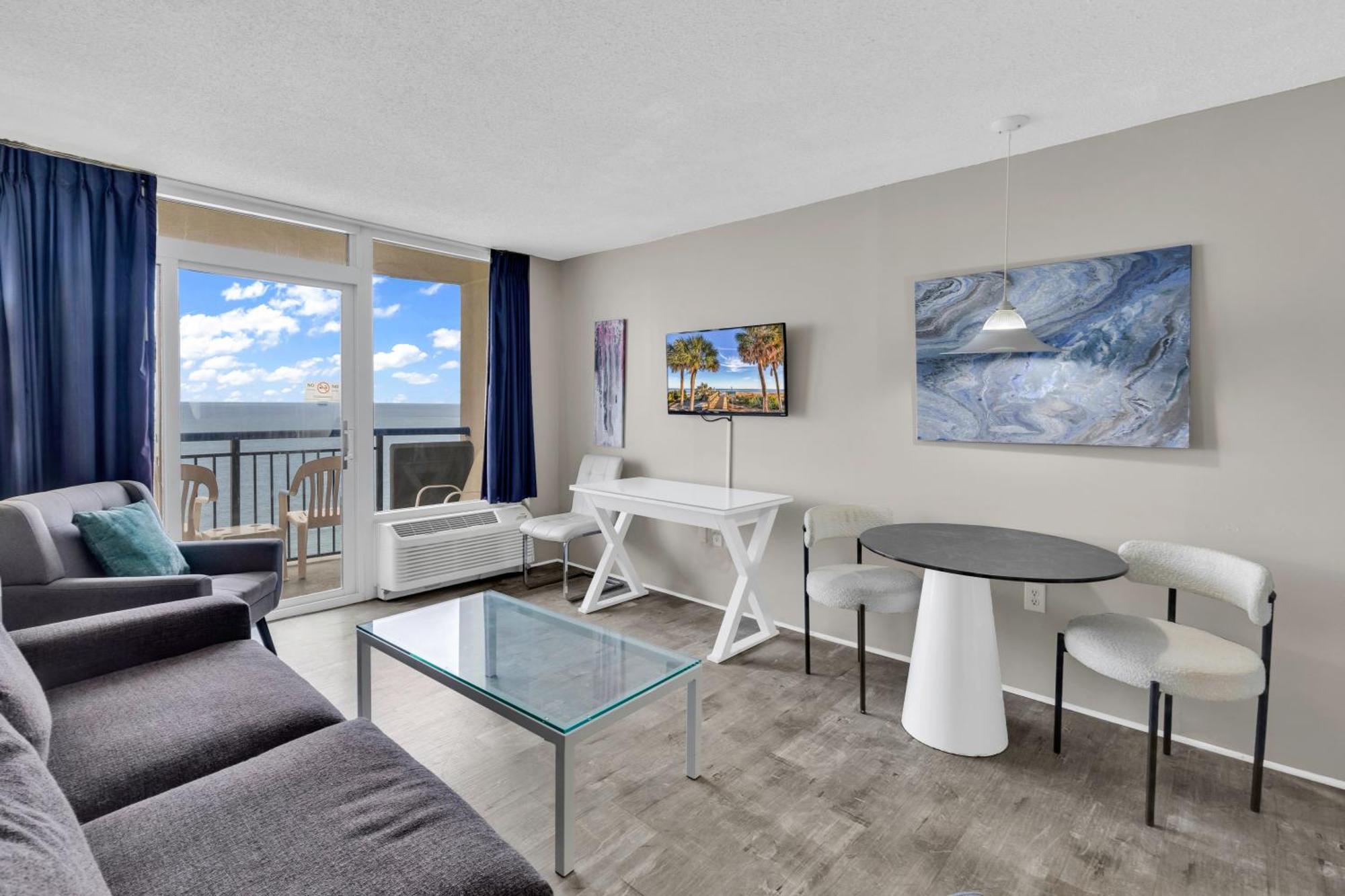 11-Th Floor Oceanfront Beach Resort With Private Balcony Myrtle Beach Exterior photo